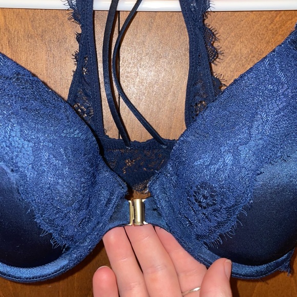 Dark Blue Auden 36B Lace Bra - Picture 2 of 4